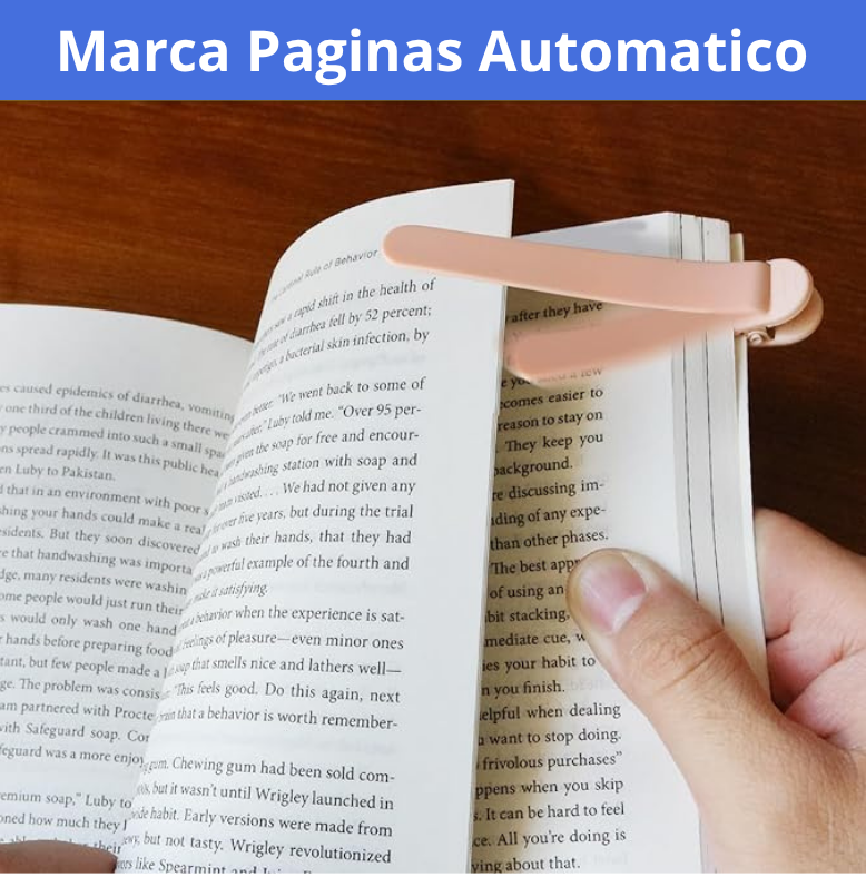 Marcapáginas Automáticos para Libros