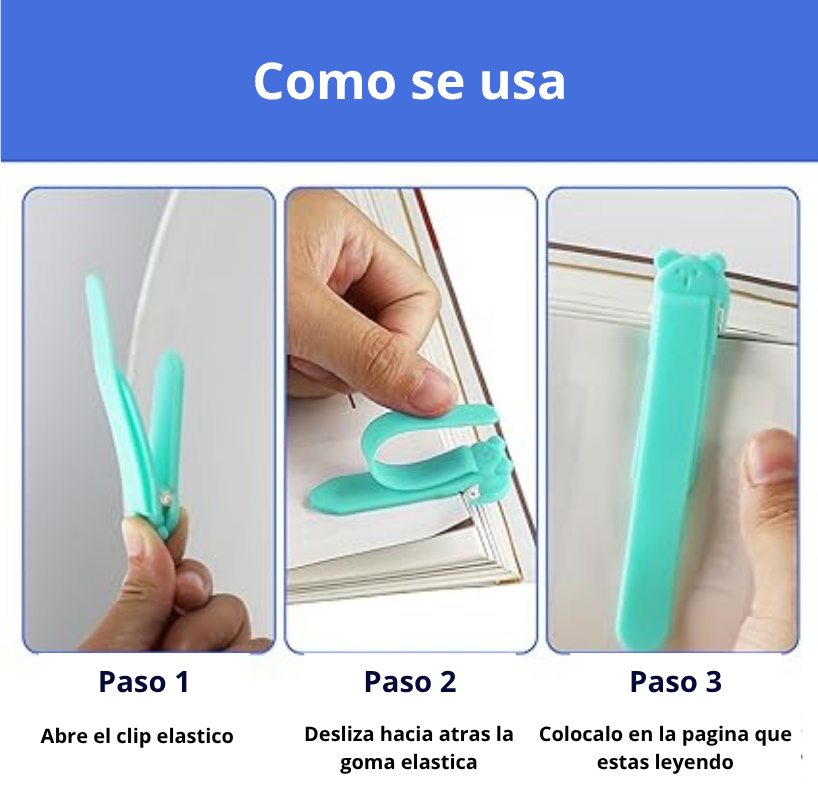 Marcapáginas Automáticos para Libros